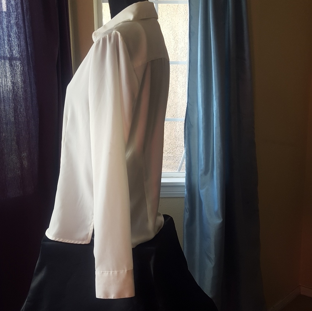 Croft & Barrow Casual Dress Shirt M - Picture 7 of 8